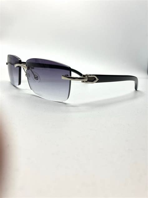 cartier white buffalos|black buffalo horn cartier glasses.